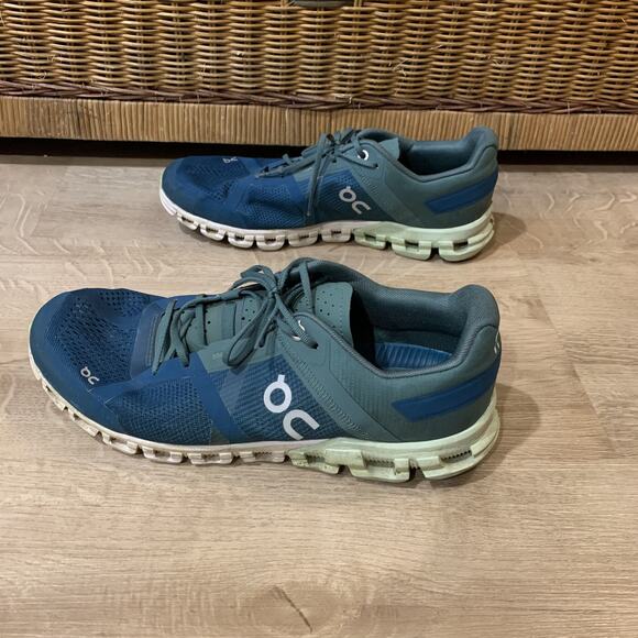 On Cloud Cloudflow Shoes Mens Size 9 Sea Petrol Comfort Running Athletic Blue main image 5